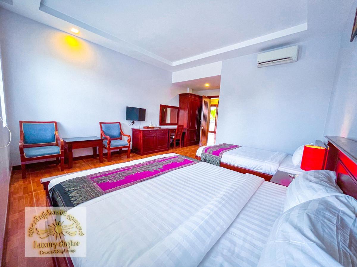 Luxury Angkor Resort & Sky Lounge Siem Reap Exteriör bild