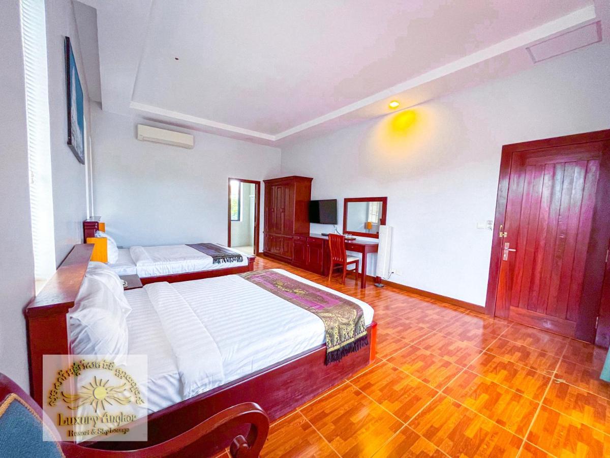 Luxury Angkor Resort & Sky Lounge Siem Reap Exteriör bild