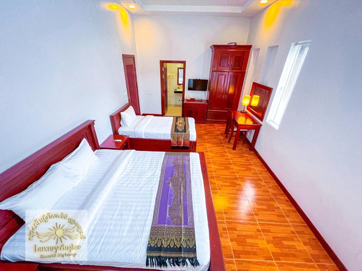 Luxury Angkor Resort & Sky Lounge Siem Reap Exteriör bild