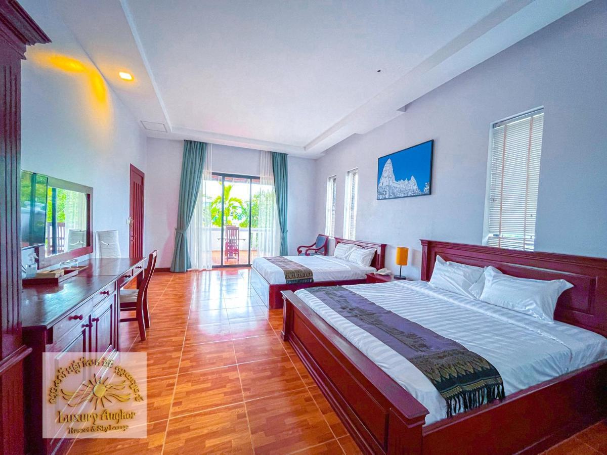 Luxury Angkor Resort & Sky Lounge Siem Reap Exteriör bild